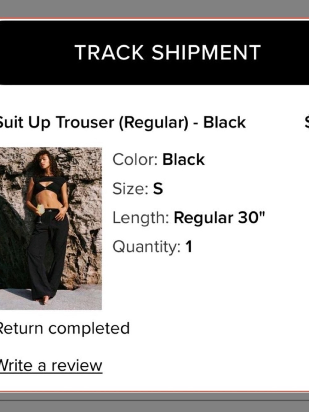 ALO Trouser Regular Length Size Small